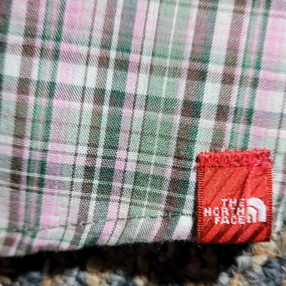 NWOT The North Face Berkeley Long Sleeve Plaid Girlfriend Shirt Size Medium - Picture 4 of 12